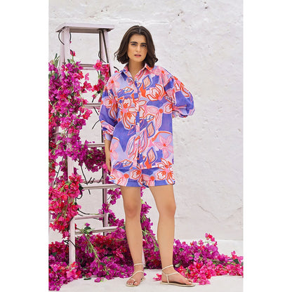 AlterEGO Zale Tale of Two Blue Co-Ord (Set of 2)
