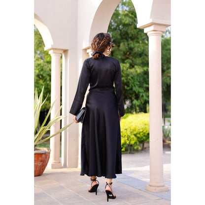 AlterEGO Rhea Black Skirt & Crop Top (Set of 2)