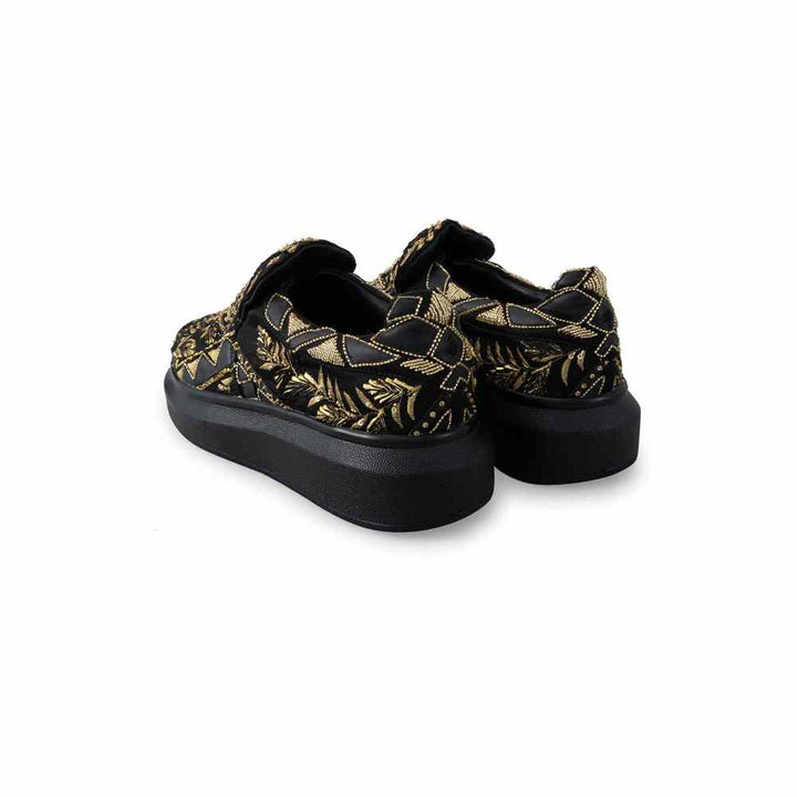 Anaar Masquerade Black Womens Sneakers