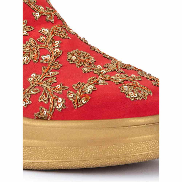 Anaar The Heirloom Classic Red Womens Sneakers