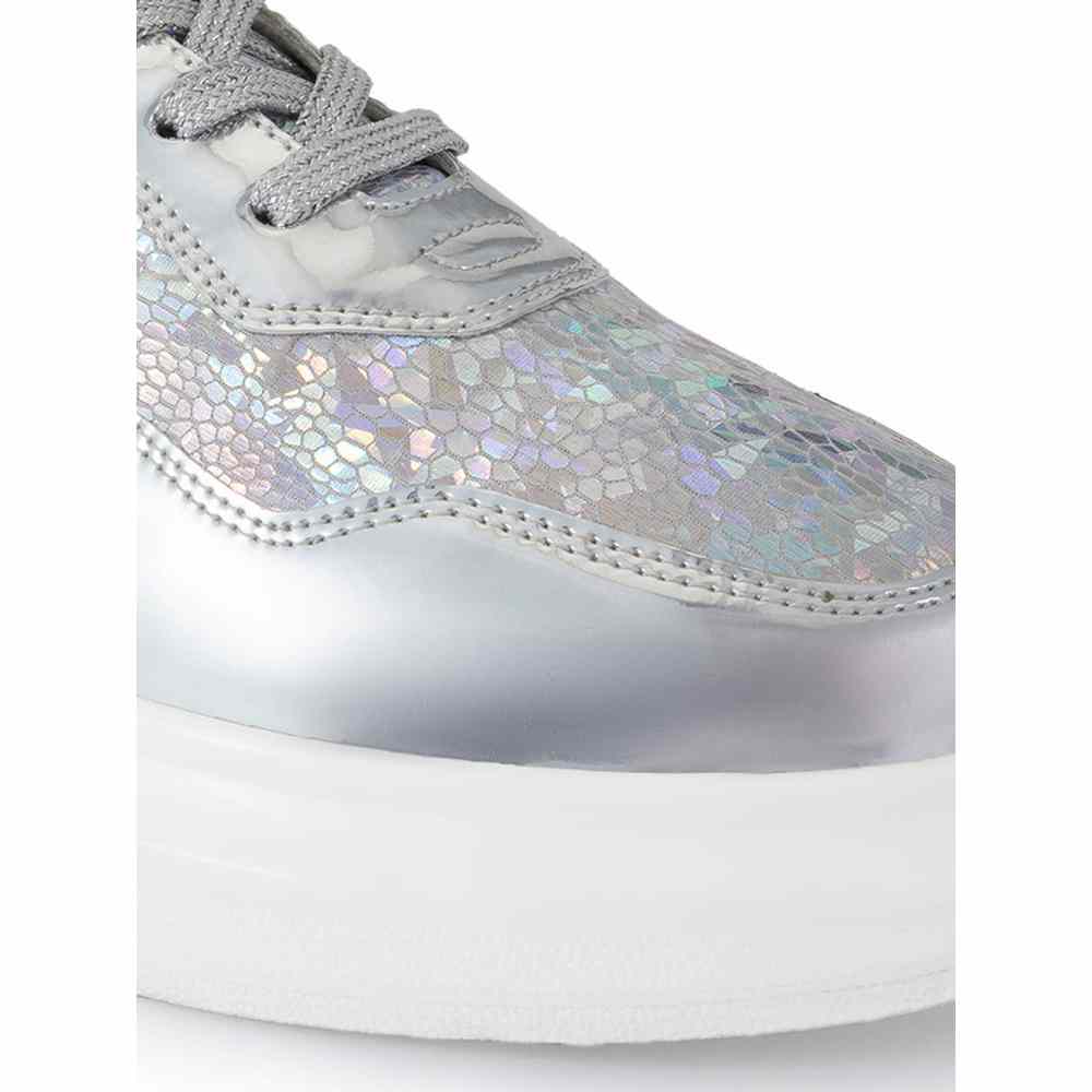 Anaar Disco 22 Classic Silver Womens Sneakers