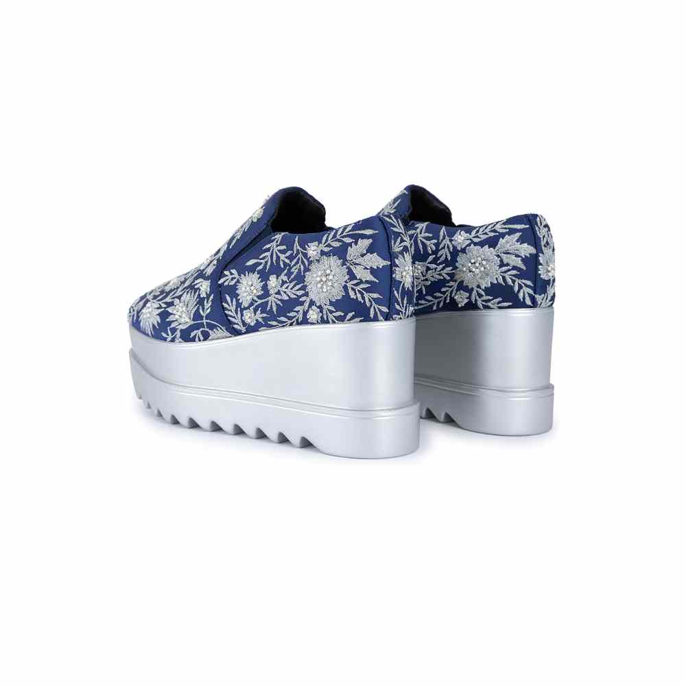 Anaar Celestial Blue Womens Sneakers