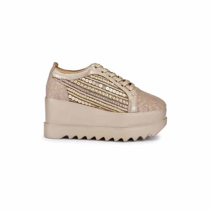 Anaar Gatsby Gold Womens Sneakers