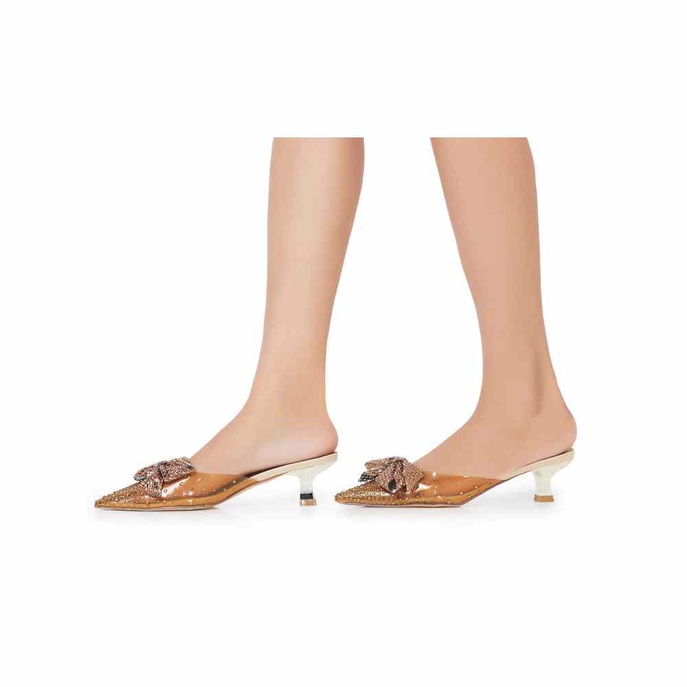 Anaar Cinderella's Slipper Wedding Heels