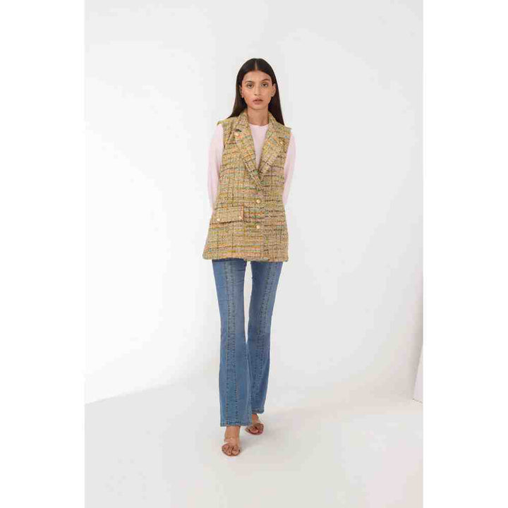 AROOP SHOP INDIA Multi-Color Willow Jacket
