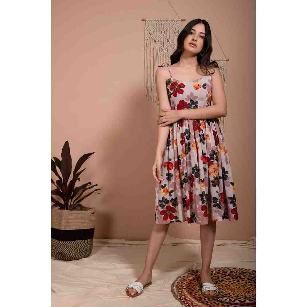 AROOP SHOP INDIA Multi-Color Pansy Dress
