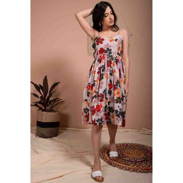 AROOP SHOP INDIA Multi-Color Pansy Dress