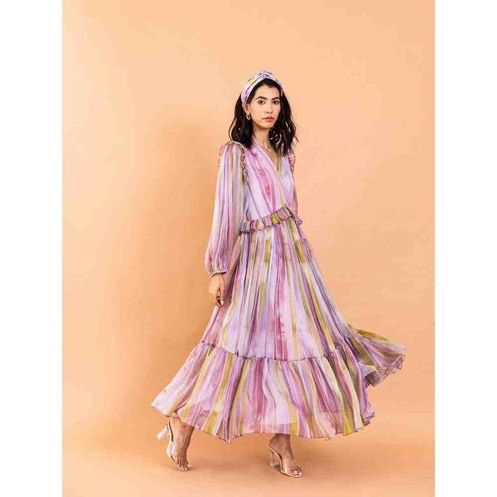 AROOP SHOP INDIA Jennifer Multi-Color Dress