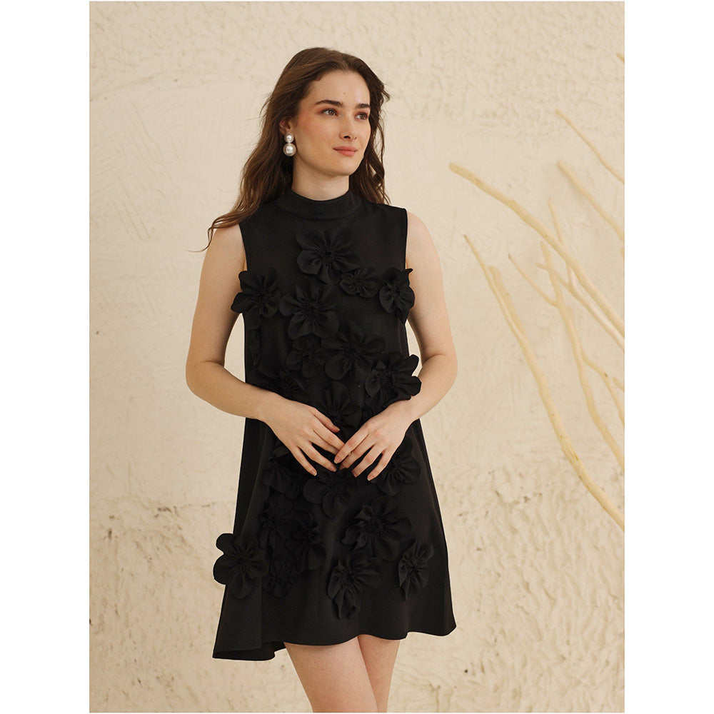 Ashico Florence Dress - Black
