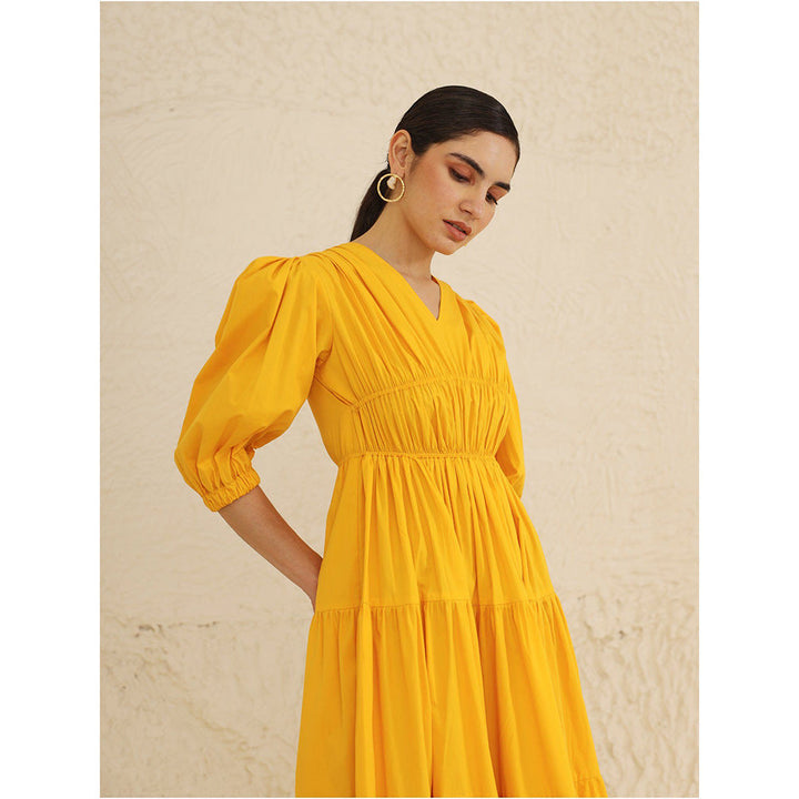Ashico Cecelia Dress - Yellow