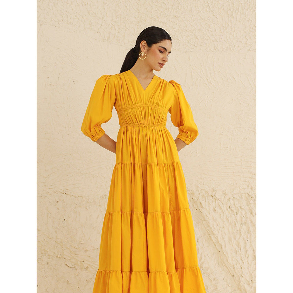 Ashico Cecelia Dress - Yellow