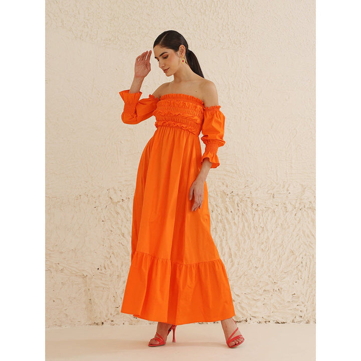 Ashico Eden Dress - Orange