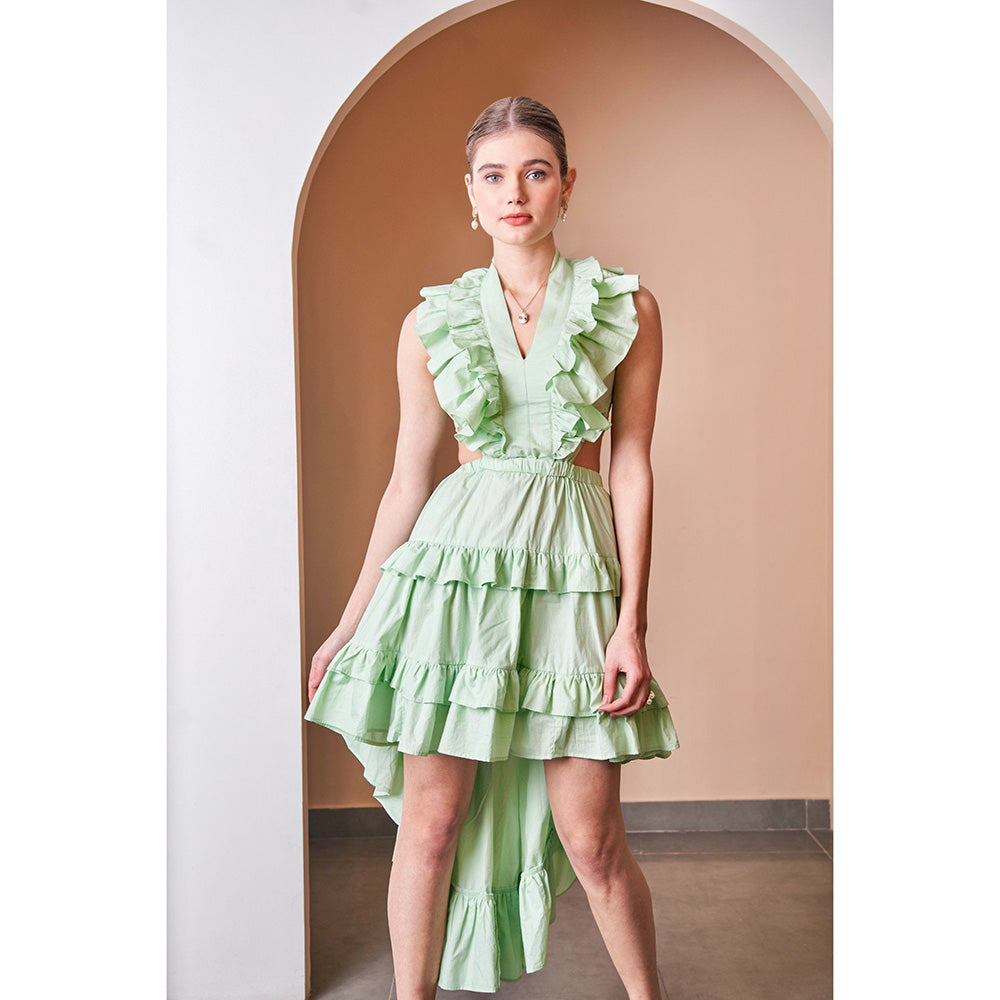 Ashico Stella Dress - Green