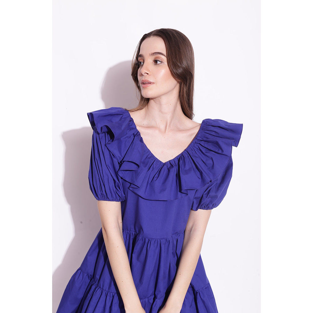 Ashico Iris Dress - Blue