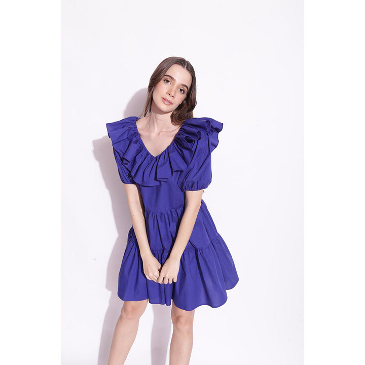 Ashico Iris Dress - Blue