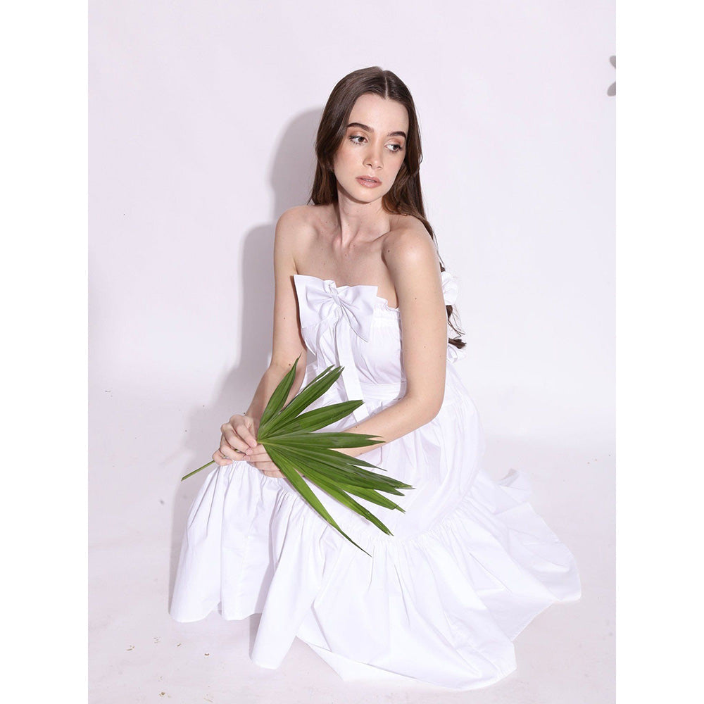 Ashico Santorini Dress - White (Set of 2)