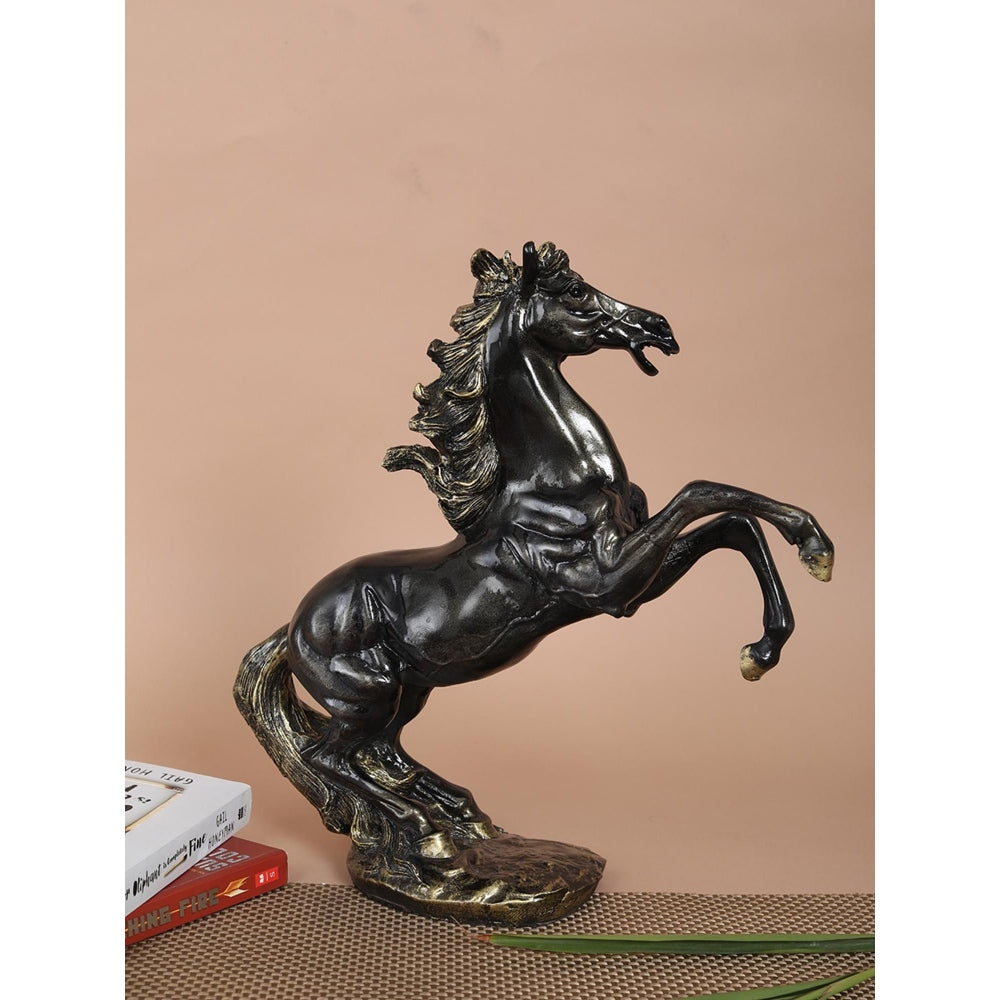 Assemblage Gold Grandeur Stallion Figure