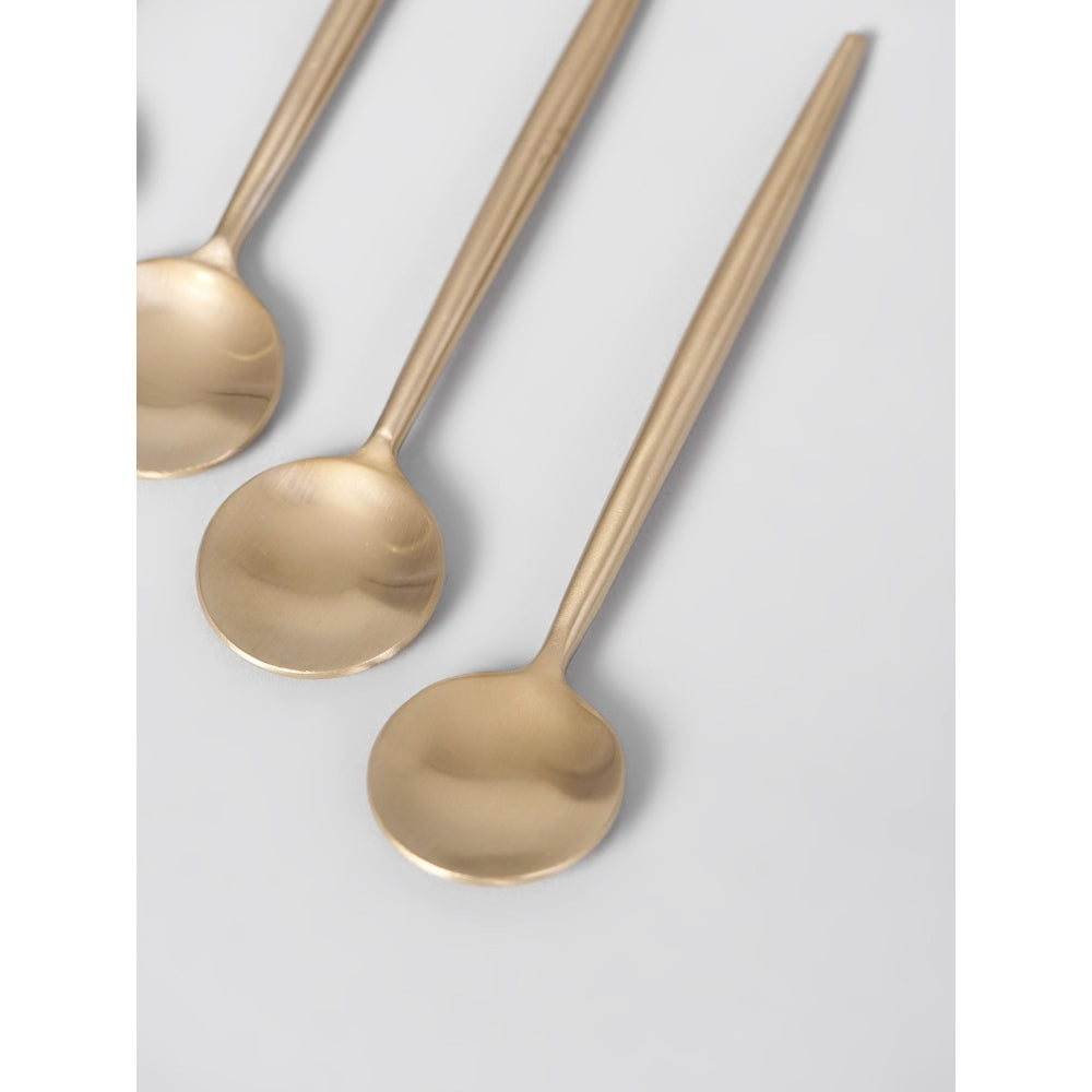 Assemblage Gold Cutipol Cutlery Set of 6 Spoons