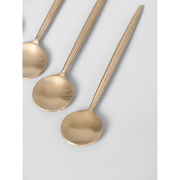 Assemblage Gold Cutipol Cutlery Set of 6 Spoons