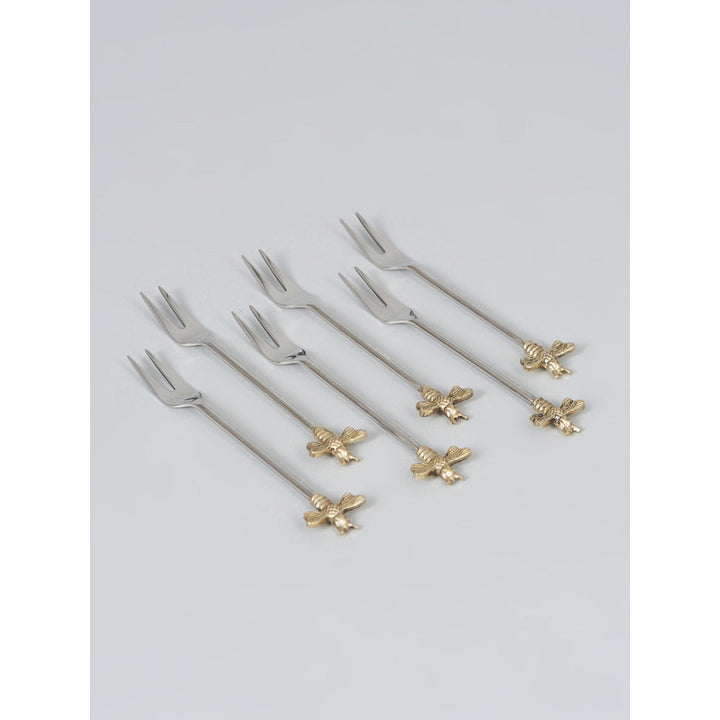 Assemblage Buzzy Bee Fruit Forks (Set of 6)
