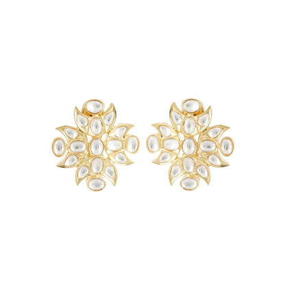 Auraa Trends Gold Plated Kundan Choker Necklace Set