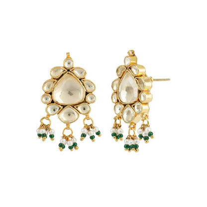 Auraa Trends Kundan Bridal Choker Necklace Set with Mangtika