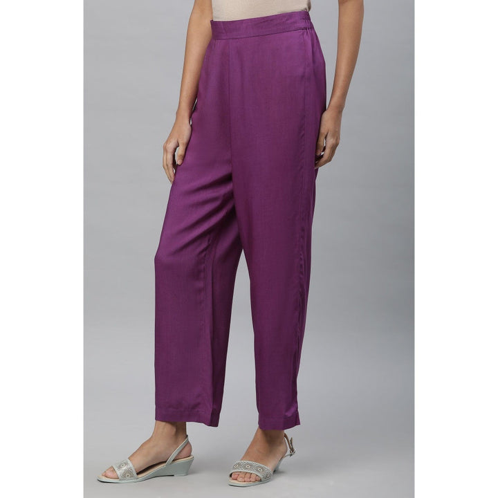 Aurelia Purple Narrow Pant