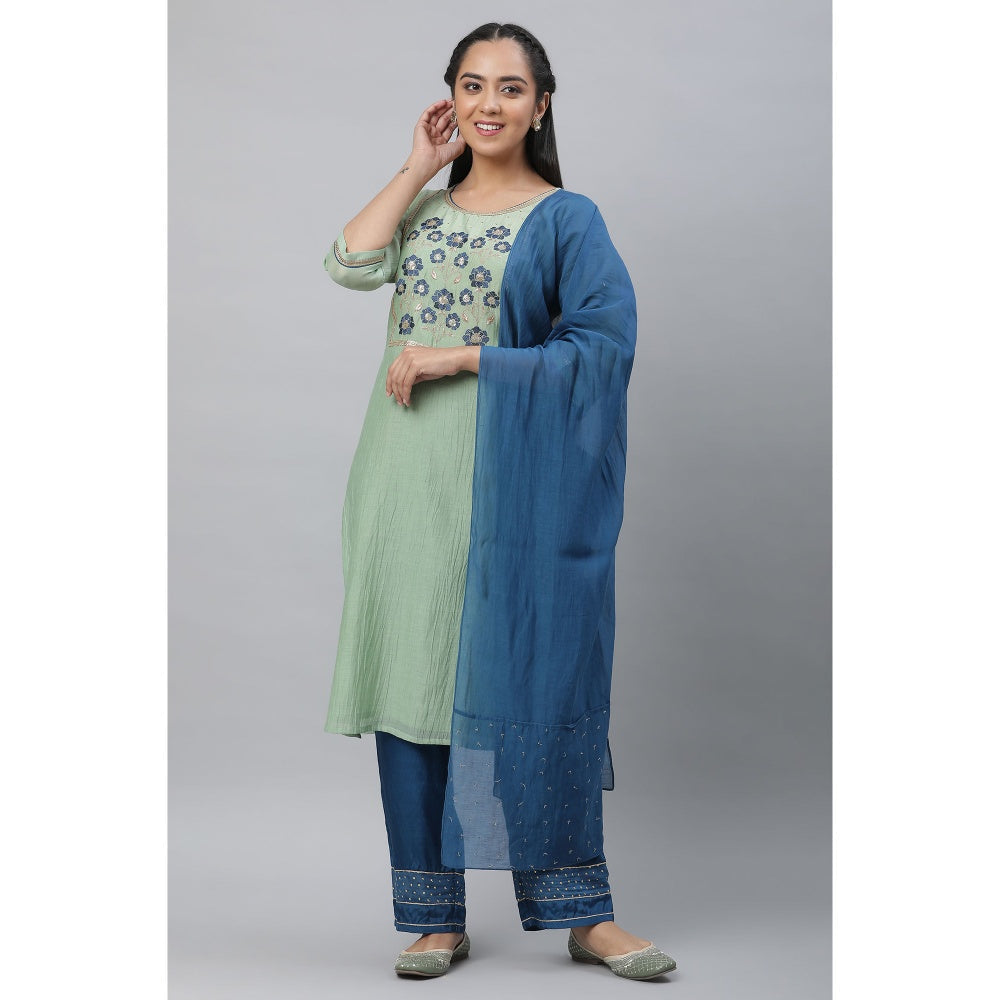 Aurelia green color lovely casual cotton kurti | Kurti designs, Dresses for  work, Kurti