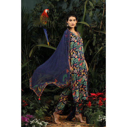 Baise Gaba Anam Kurta (Set of 3)