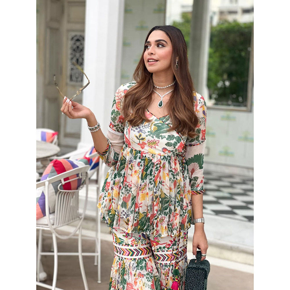 Baise Gaba Gul Gharara (Set of 2)