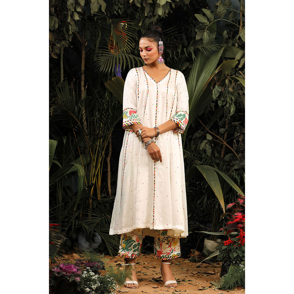 Baise Gaba Mehr Anarkali Kurta