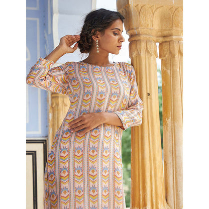 Baise Gaba Lehza Kurta Set (Set of 2)