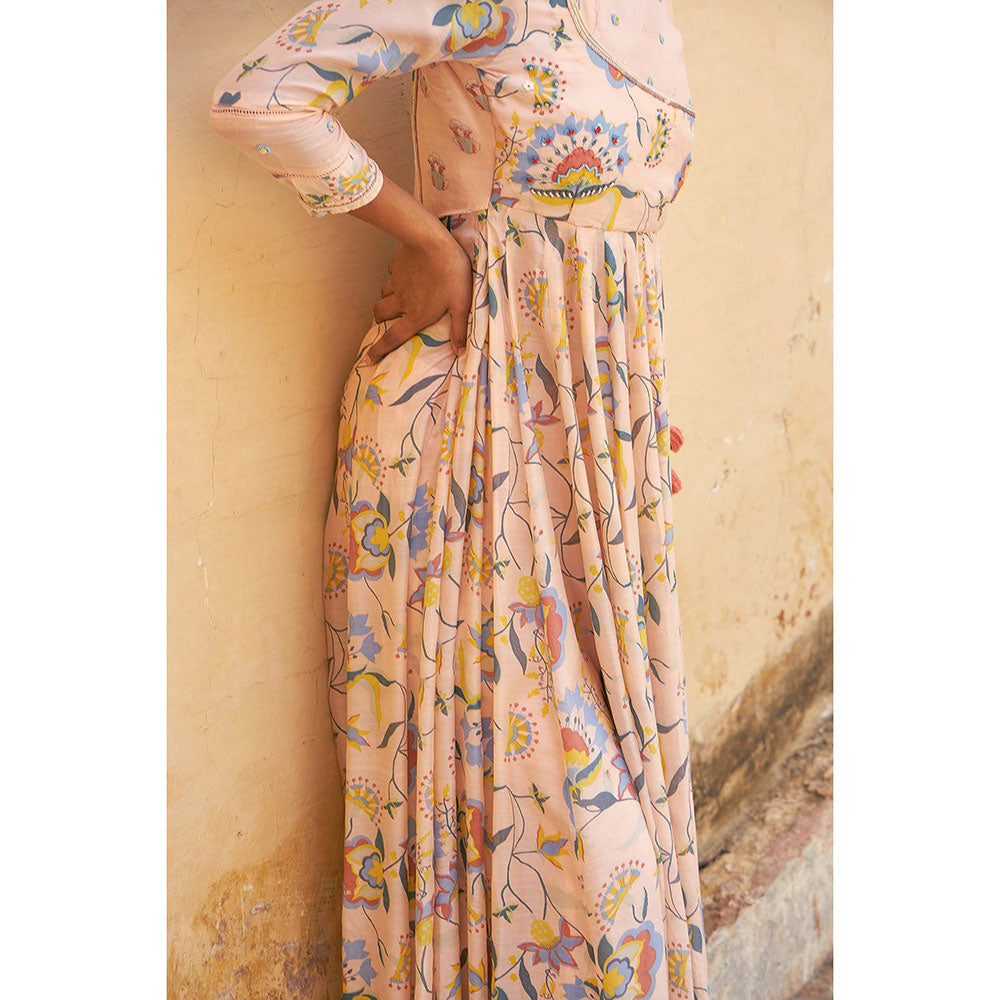 Baise Gaba Nazreen Angrakha Anarkali kurta