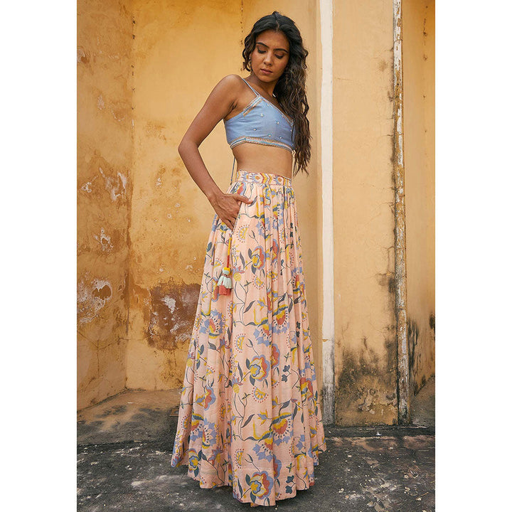 Baise Gaba Vishudh Skirt Set (Set of 3)