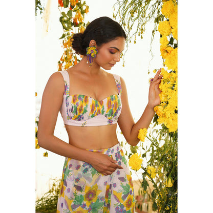 Baise Gaba Shaad Blouse Floral Multi-Colored
