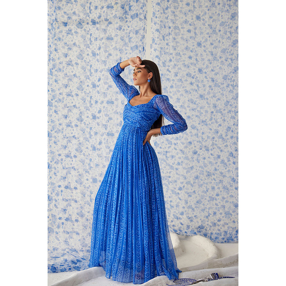 Baise Gaba Blue Rooh Dress