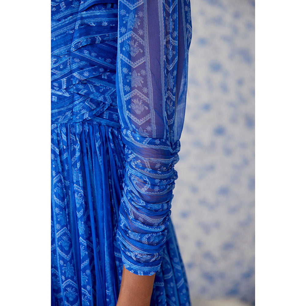 Baise Gaba Blue Rooh Dress