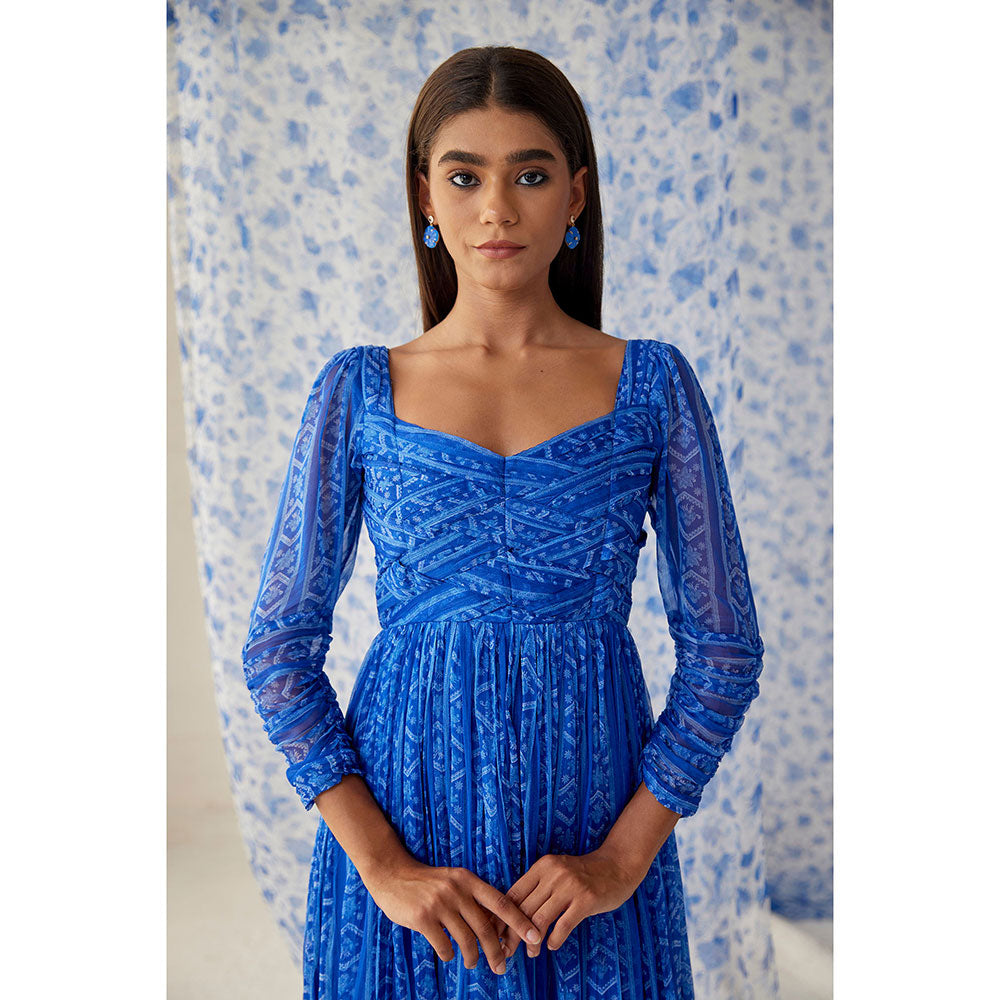 Baise Gaba Blue Rooh Dress