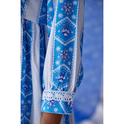 Baise Gaba White Neel Dress