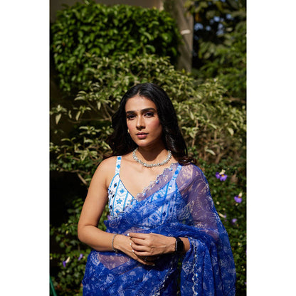 Baise Gaba White Hritu Stitched Blouse