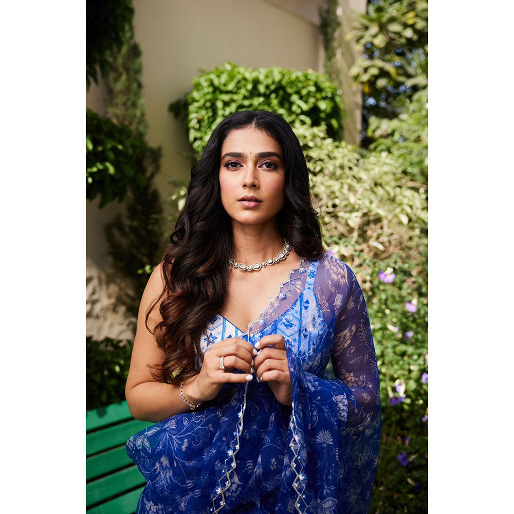 Baise Gaba White Hritu Stitched Blouse