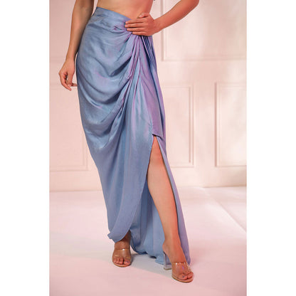 Baise Gaba Blue Dhara Skirt