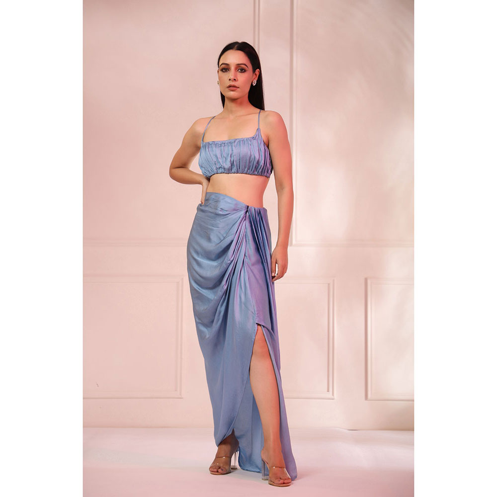 Baise Gaba Blue Dhara Skirt