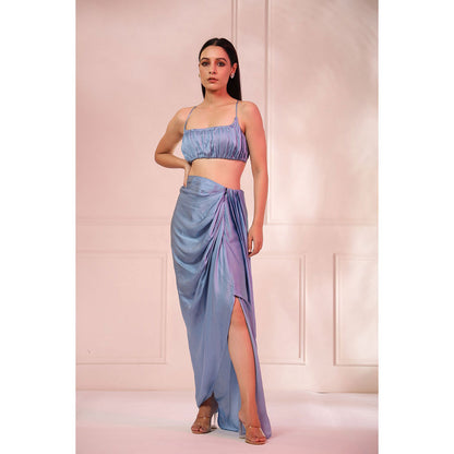 Baise Gaba Blue Dhara Skirt