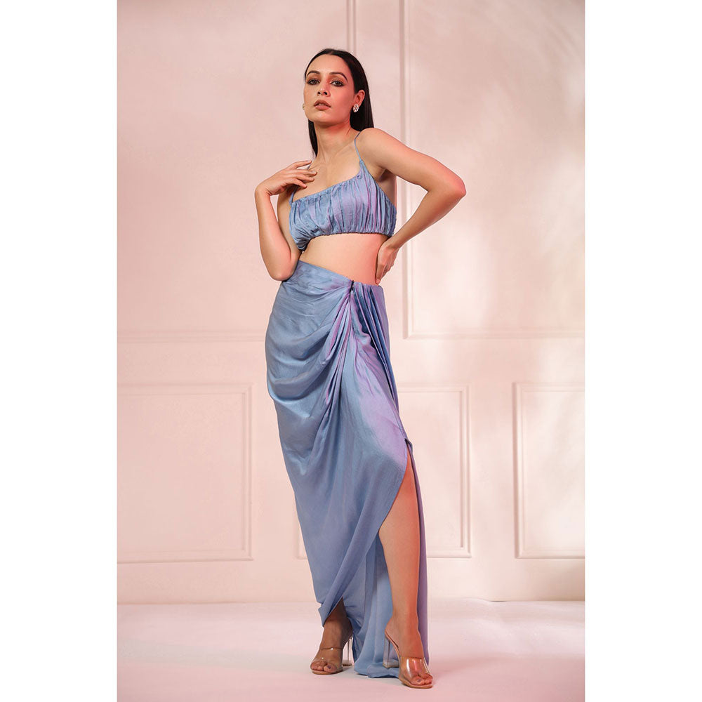 Baise Gaba Blue Dhara Skirt
