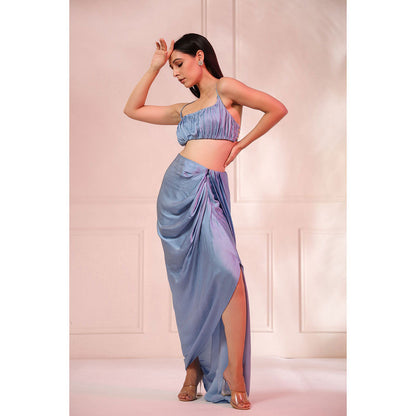 Baise Gaba Blue Dhara Skirt