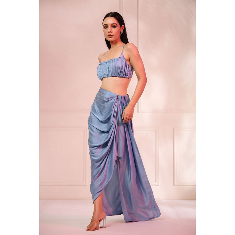 Baise Gaba Blue Dhara Skirt