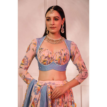 Baise Gaba Peach Nishi Blouse