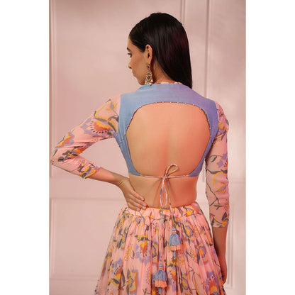 Baise Gaba Peach Nishi Blouse