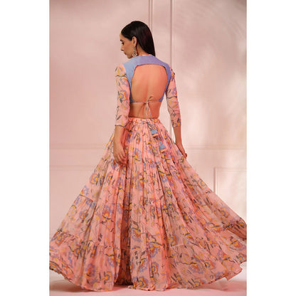 Baise Gaba Peach Nishi Blouse